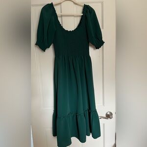 Hill House Forest Green Dress